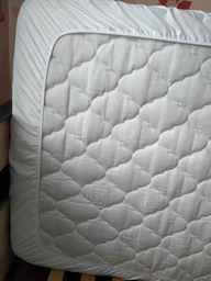 Наматрасник U-tek Cotton Premium Health Care Непромокаемый с резинкой по периметру 160х200 см (COTPRF160200) фото от покупателей 16