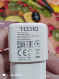 Мобильный телефон Tecno Spark 4 (KC2) Vacation Blue фото от покупателей 6
