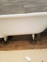 Ванна каменная VILLEROY & BOCH OBERON 170x75 UBQ170OBE2V-01 с ножками фото от покупателей 16