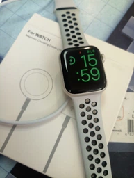 Кабель для зарядки Apple Watch Magnetic бездротовий зарядний пристрій для смарт годинника Apple Watch Cable 1m PAVLYSH P1 фото від покупців 1