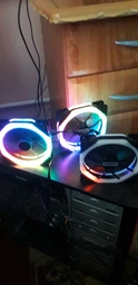 Набор вентиляторов Frime RGB + Fun hub + ДУ Frime Iris Galaxy KIT (IRISGALAXYKIT)