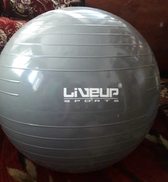 М'яч для фітнесу LiveUp Gym Ball 75 см (LS3221-75g) фото від покупців 1