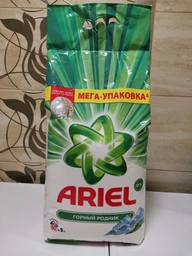 Пральний порошок Ariel 1,5кг Гірська свіжість фото від покупців 18