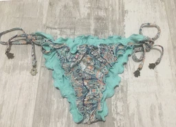Нижняя часть купальника женская H&M 0188153_бирюз.абстр._03 34 Бирюзовая (KAY2000001308752) фото от покупателей 2