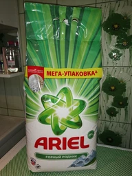 Пральний порошок Ariel 1,5кг Гірська свіжість фото від покупців 17