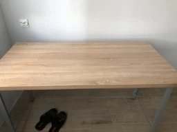 Компьютерный стол Ferrum-decor Курт 75x100x70 серый ДСП Белое 32мм фото от покупателей 2