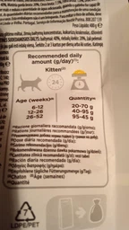 Сухий корм для котят Pro Plan Original Kitten Chicken 1,5 кг (курка) фото від покупців 4