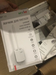 Набір аксесуарів для ванної кімнати MBM MY HOME MVM-MH-02 WHITE/BLACK білий/чорний фото від покупців 3