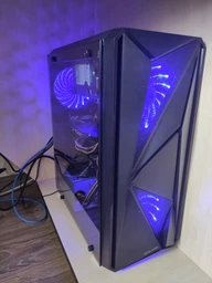 Корпус 1stPlayer F4-A1 Green LED