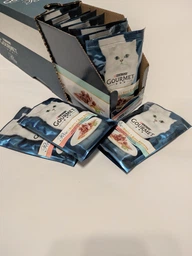Влажный корм для кошек Purina Gourmet Perle Duo с лососем и сайдой 26х85 г фото от покупателей 6