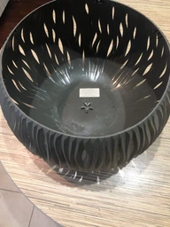 Вазон Prosperplast Sandy Bowl з вкладкою антрацитовий 29 x 19 см (23063-433) (5905197223957) фото від покупців 1