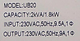ИБП KSTAR UB 2000VA (UB20) фото от покупателей 1