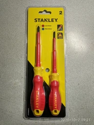 Набор отверток Stanley 2 шт изолированых FatMax Borneo Sl 4x100; Pz2x125 (STHT60030-0) фото от покупателей 4