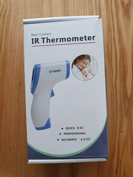 Електронний безконтактний інфрачервоний термометр IR Termomont Non contact DT-8809C (блакитний - білий ) фото від покупців 17