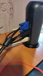 Док-станция 13-в-1 Promate AlphaHub USB-C PD/HDMI/VGA/3xUSB 3.0/USB-C 3.1/RJ45/SD/MicroSD/AUX 3.5 мм/5W динамик Black (alphahub.black)