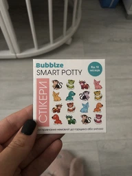 Наклейка для приучения к горшку Bubblze Smart Potty 1 шт - Собачка (03B0104) фото от покупателей 7