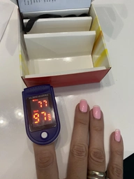 Пульсоксиметр електронний на палець LK87 фото від покупців 15
