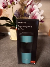 Термокухоль Ardesto To Go 0.45 л AR2645SMB фото от покупателей 3