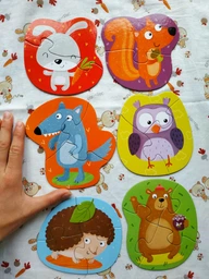 Пазл Dodo Лісові тварини фото от покупателей 4