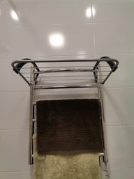 Підлогова сушарка для білизни та одягу вертикальна на колесах Garment Rack (TW-116) фото від покупців 3