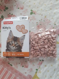 Кормовая добавка Beaphar Kittys Junior +Biotine с биотином для котят 1000 таб (12596) (8711231125968) фото от покупателей 7