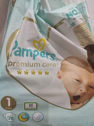 Підгузки Pampers Premium Care Розмір 1 (2-5 кг) 26 шт (8001841104614) фото від покупців 12