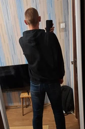 Худи утепленное мужское Gildan Heavy gi18500bl 5XL Черное (5000000088872) фото от покупателей 2