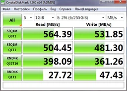 SSD диск Samsung 860 Evo-Series 250GB 2.5" SATA III V-NAND (MLC) (MZ-76E250BW) фото от покупателей 3