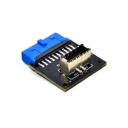 Контроллер Ewell PCI-E to USB3.1 Type-C, Rapid Charging Port 2.4A, 19pin USB header, Sata Power (EW046)