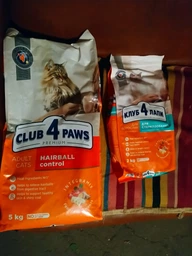 Сухий корм для котів з куркою Club 4 Paws Клуб 4 Лапи для виведення шерсті 2 кг (4820215369428) фото от покупателей 9