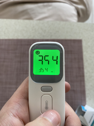 Бесконтактный термометр EleraSmart для детей и взрослых, с функцией измерения температуры воды, еды и других предметов (0000876245С) фото от покупателей 9