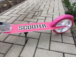Детский самокат двухколесный Scooter 460. Для детей от 5-ти лет. Зеленый цвет фото от покупателей 8