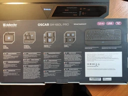 Клавиатура проводная Defender Oscar SM-660L Pro USB (45662) фото от покупателей 2
