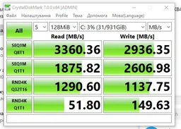 SSD накопичувач SSD PNY CS3030 250GB M. 2 SATA 3 TLC (M280CS3030-250-RB) фото від покупців 1