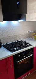 Варочная поверхность газовая Luxor RG 650 BGL SS Wok + круглая подставка WOK в подарок, черный фото от покупателей 5