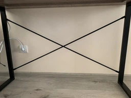 Компьютерный стол Ferrum-decor Дейв 75x140x70 черный ДСП Дуб Сан-Марино 32мм фото от покупателей 3