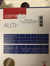 Труси сліпи чоловічі Cornette 093 3-5XL Authenti 4XL Темно-сині (5902458013470)