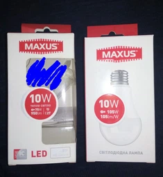 Лампа светодиодная Maxus А60 10W E27 3000K 220V (1-LED-775) фото от покупателей 6