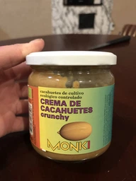 Паста Monki арахисовая кранч органическая 330 г (8712439036506) фото от покупателей 3
