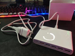 Зарядній пристрій Xiaomi Multiple Hub 6 USB 60W QC3.0 CDQ06ZM White (GDS4076CN) фото від покупців 4