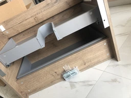 Тумба підвісна Аква Родос Вінтаж 7570 з раковиною Frame 80 см, колір аліканте (473850) 18509