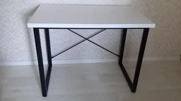 Компьютерный стол Ferrum-decor Дейв 75x140x60 черный ДСП Дуб Сан-Марино 32мм