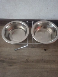 Flamingo Duo Dinner фламинго дуо диннер двойная миска на подставке для собак, нержавейка 0.21 7-11 см