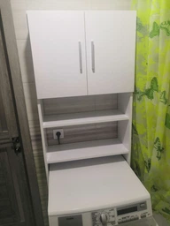 Тумба під Пральну Машину Forte Anders Ш640 / 1900 / Г 250 Білий фото від покупців 3