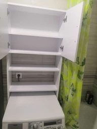 Тумба під Пральну Машину Forte Anders Ш640 / 1900 / Г 250 Білий фото від покупців 4