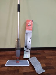Швабра для пола Kornel с микрофиброй 42 см и распылителем (LJQ-003)