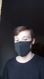 Многоразовая защитная маска PITTA MASK SponDuct BLACK Original (3 шт.)