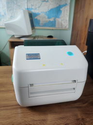 Термопринтер для печати этикеток Xprinter XP-450B (Гарантия 1 год) Grey фото от покупателей 3