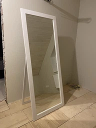 Дзеркало підлогове Фацет Економ XL 183x73 см Біле (EKXLW)