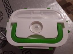 Сучасний термо Ланч Бокс з підігрівом The Electric Lunch Box Контейнер для розігріву їжі від розетки 220В помаранчевий (GS114775583396) фото від покупців 1